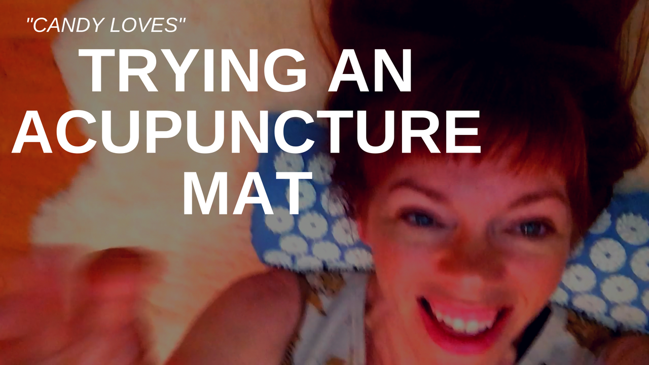 Lying on a Bed of Nails! Amp Up Your Energy with an Acupressure Mat!